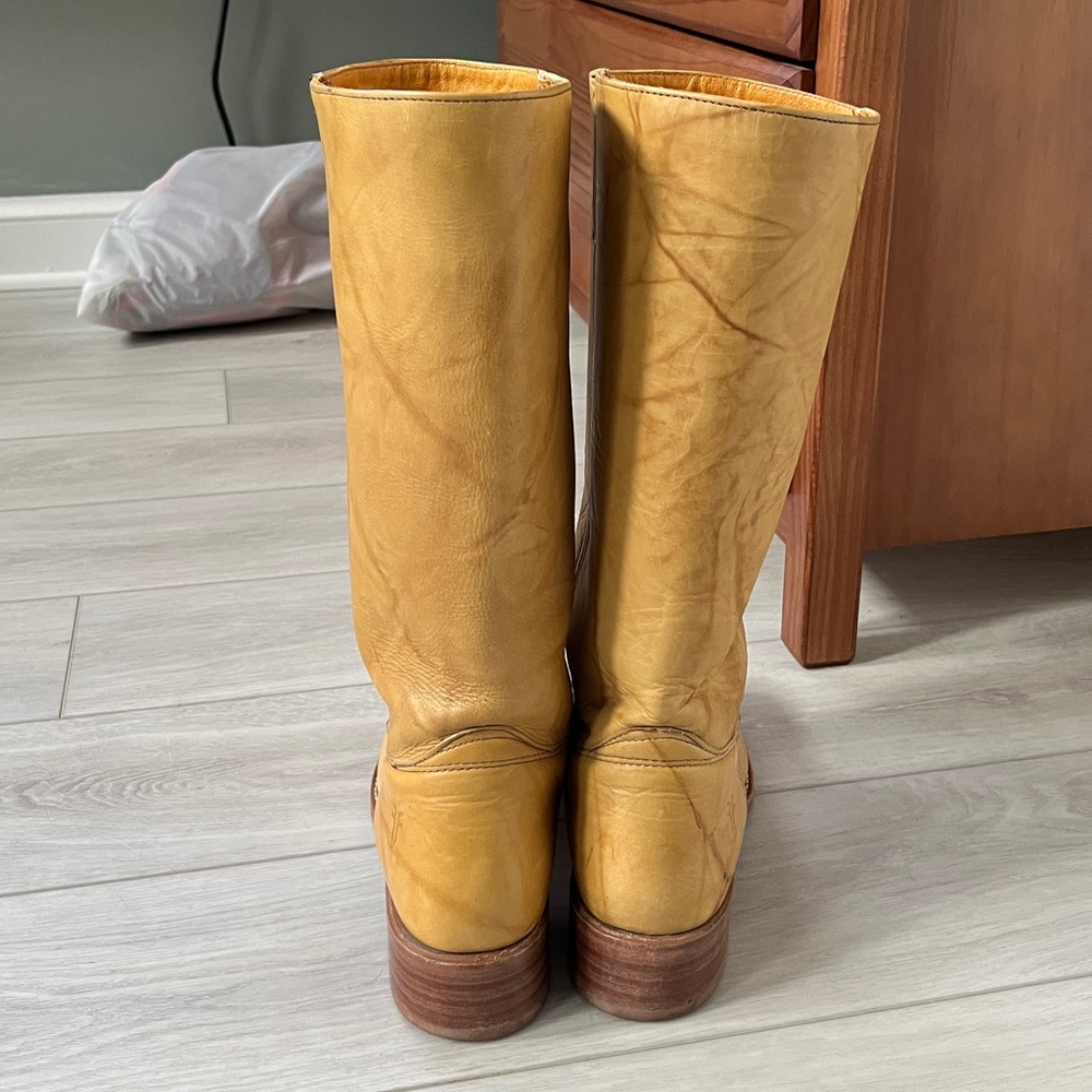 Frye banana campus boots size 10.5. Women’s - USA made - leather soles - Picture 2 of 7